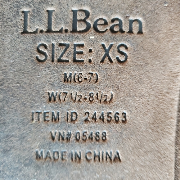 LL Bean winter indoor sleeper boots - Picture 6 of 6